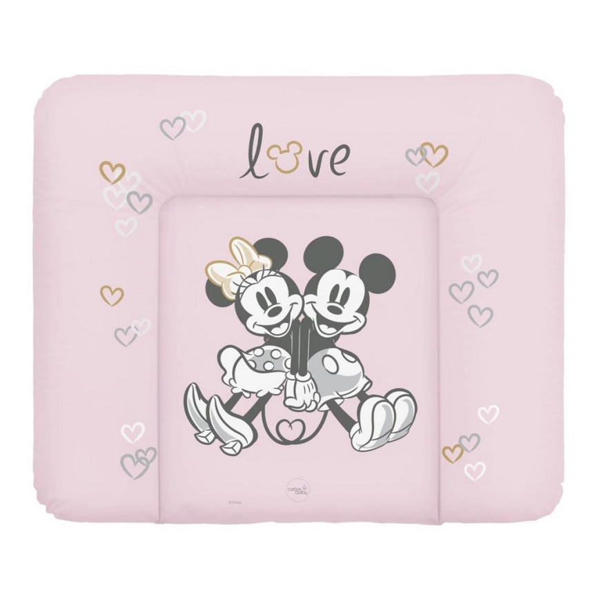 CebaBaby - Fasciatoio triangolare DISNEY 70x50 cm rosa