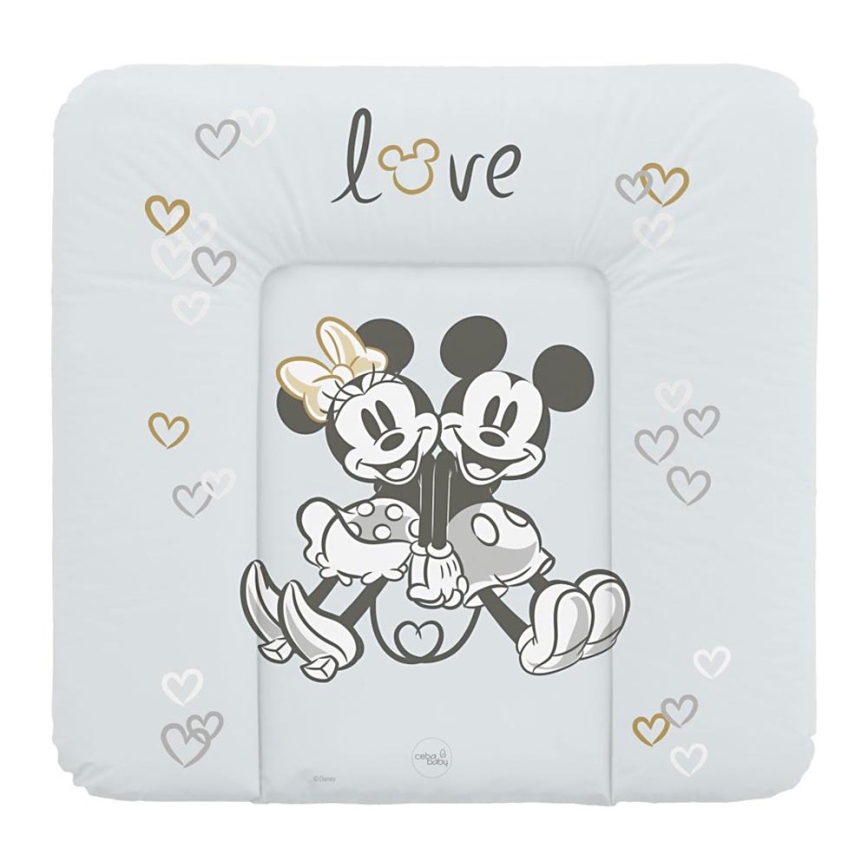 CebaBaby - Fasciatoio triangolare DISNEY 75x72 cm grigio