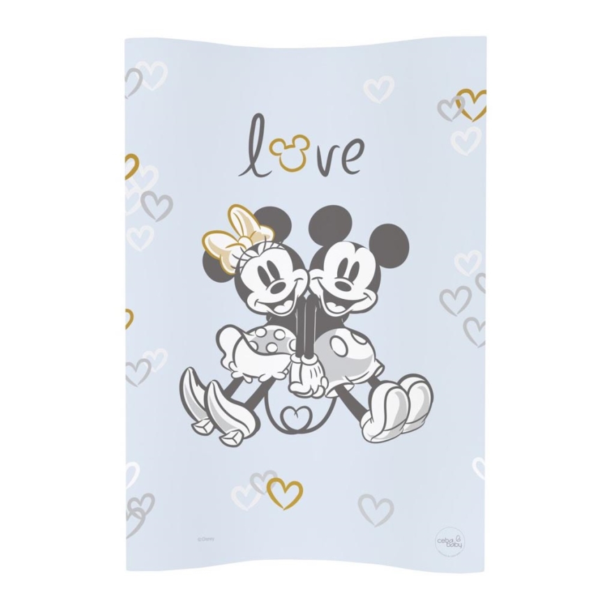 CebaBaby - Materassino fasciatoio bilaterale COZY DISNEY 50x70 cm blu