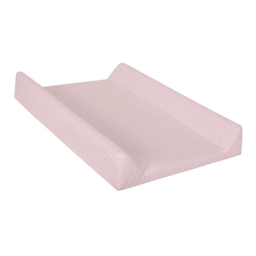 CebaBaby - Materassino fasciatoio con piano fisso bilaterale COMFORT 50x70 cm rosa