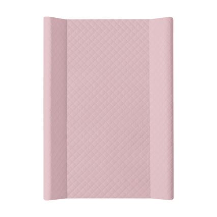 CebaBaby - Materassino fasciatoio con piano fisso bilaterale COMFORT 50x70 cm rosa