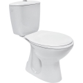 Cersanit K08-029 - WC a pavimento con sedile PRESIDENT, in ceramica, bianco