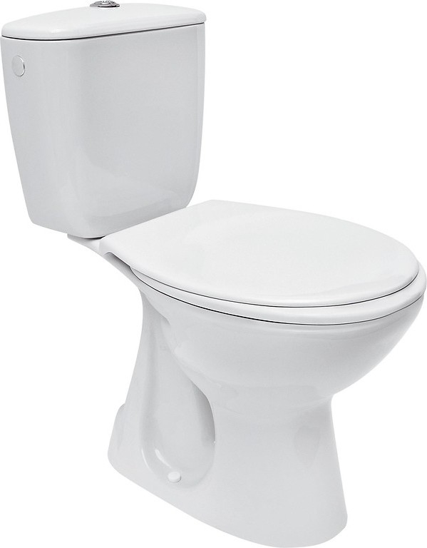 Cersanit K08-029 - WC a pavimento con tavoletta PRESIDENT ceramiche/bianco