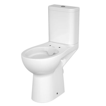 Cersanit K11-0221 - WC a pavimento senza barriere ETIUDA ceramiche/bianco