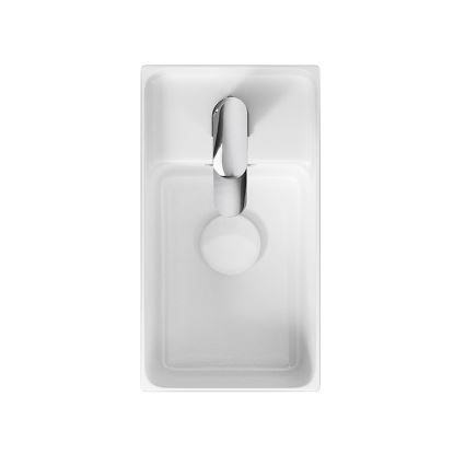 Cersanit K114-004 - Lavandino da appoggio CREA 22x40 cm ceramiche/bianco lucido