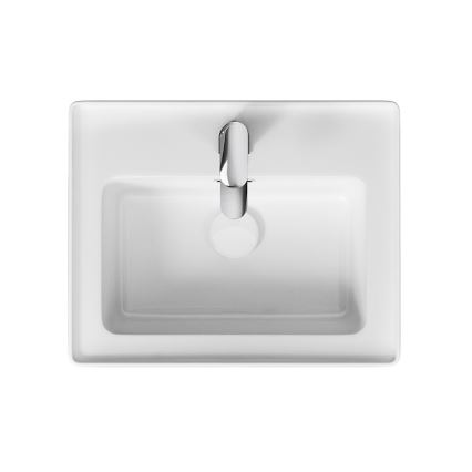 Cersanit K114-005 - Lavabo da appoggio/sospeso CREA 40x50,5 cm ceramica/bianco lucido