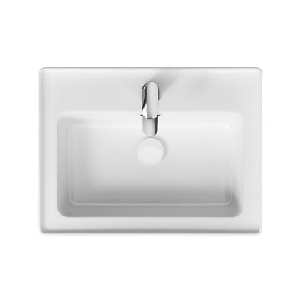 Cersanit K114-006 - Lavabo da incasso CREA 44,5x60 cm ceramica/bianco lucido