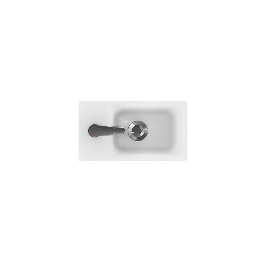 Cersanit K116-016 - Lavabo da incasso MODUO 22x40 cm ceramica/bianco lucido