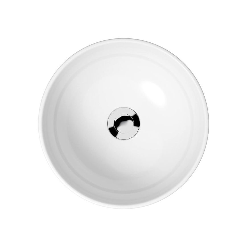 Cersanit K116-047-ECO - Lavabo da appoggio MODUO Ø 35 cm ceramica/bianco lucido