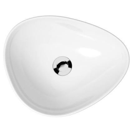 Cersanit K116-051 - Lavandino da appoggio MODUO 35,5x44 cm ceramiche/bianco lucido