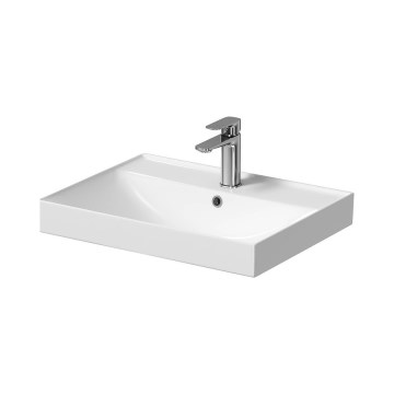 Cersanit K120-009 - Lavabo da incasso LARGA 45,5x60,5 cm ceramica/bianco lucido