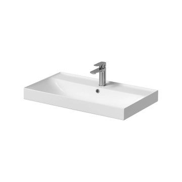 Cersanit K120-010 - Lavabo da incasso LARGA 46x80,5 cm ceramica/bianco lucido