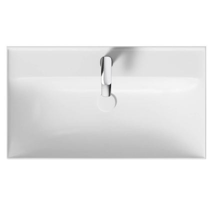 Cersanit K120-010 - Lavabo da incasso LARGA 46x80,5 cm ceramica/bianco lucido