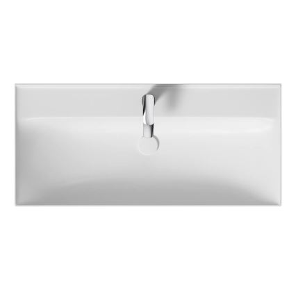Cersanit K120-011 - Lavabo da incasso LARGA 46x100 cm ceramica/bianco lucido
