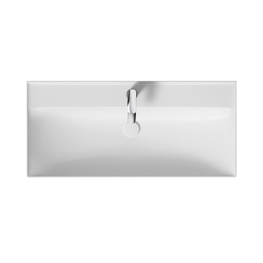 Cersanit K120-011 - Lavabo da incasso LARGA 46x100 cm ceramica/bianco lucido