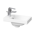 Cersanit K32-001-BOX - Lavabo da appoggio/a parete COMO 22x40 cm in ceramica/bianco lucido