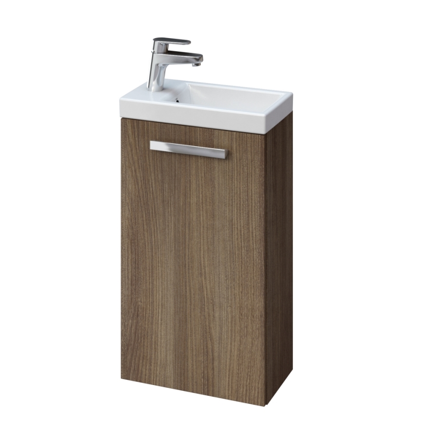Cersanit K32-001-BOX - Lavabo da appoggio/a parete COMO 22x40 cm in ceramica/bianco lucido