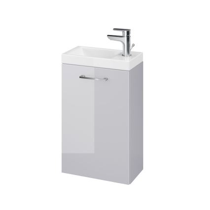 Cersanit K32-001-BOX - Lavabo da appoggio/a parete COMO 22x40 cm in ceramica/bianco lucido