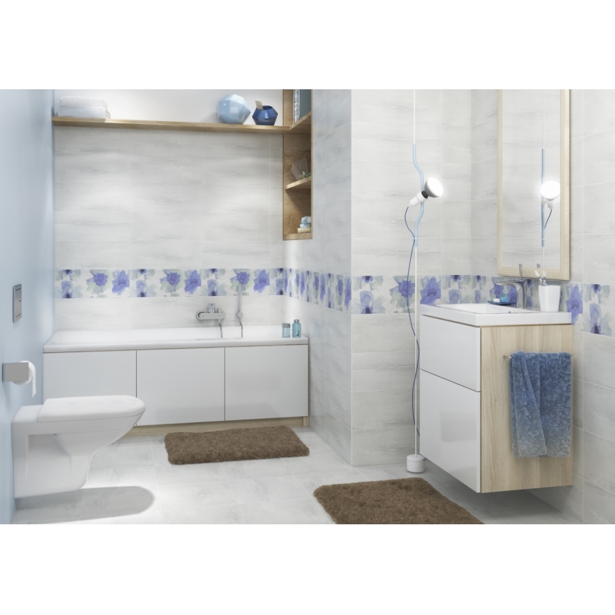 Cersanit K32-002-BOX - Lavabo da appoggio/sospeso COMO 40x50 cm ceramica/bianco lucido