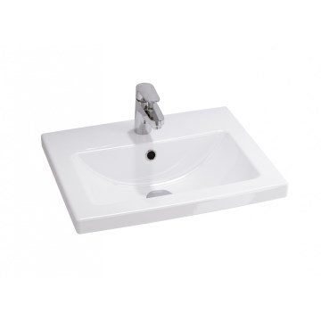 Cersanit K32-002-BOX - Lavabo da appoggio/sospeso COMO 40x50 cm ceramica/bianco lucido
