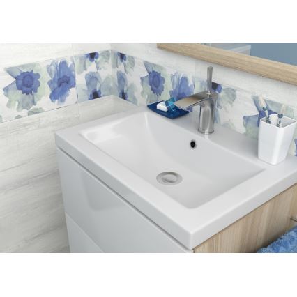 Cersanit K32-002-BOX - Lavabo da incasso COMO 40x50 cm ceramica/bianco lucido