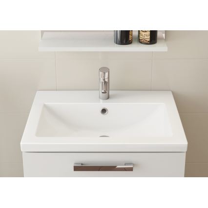 Cersanit K32-003-BOX - Lavabo da incasso COMO 45x60 cm ceramica/bianco lucido