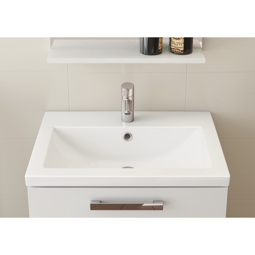 Cersanit K32-003-BOX - Lavabo da incasso COMO 45x60 cm ceramica/bianco lucido