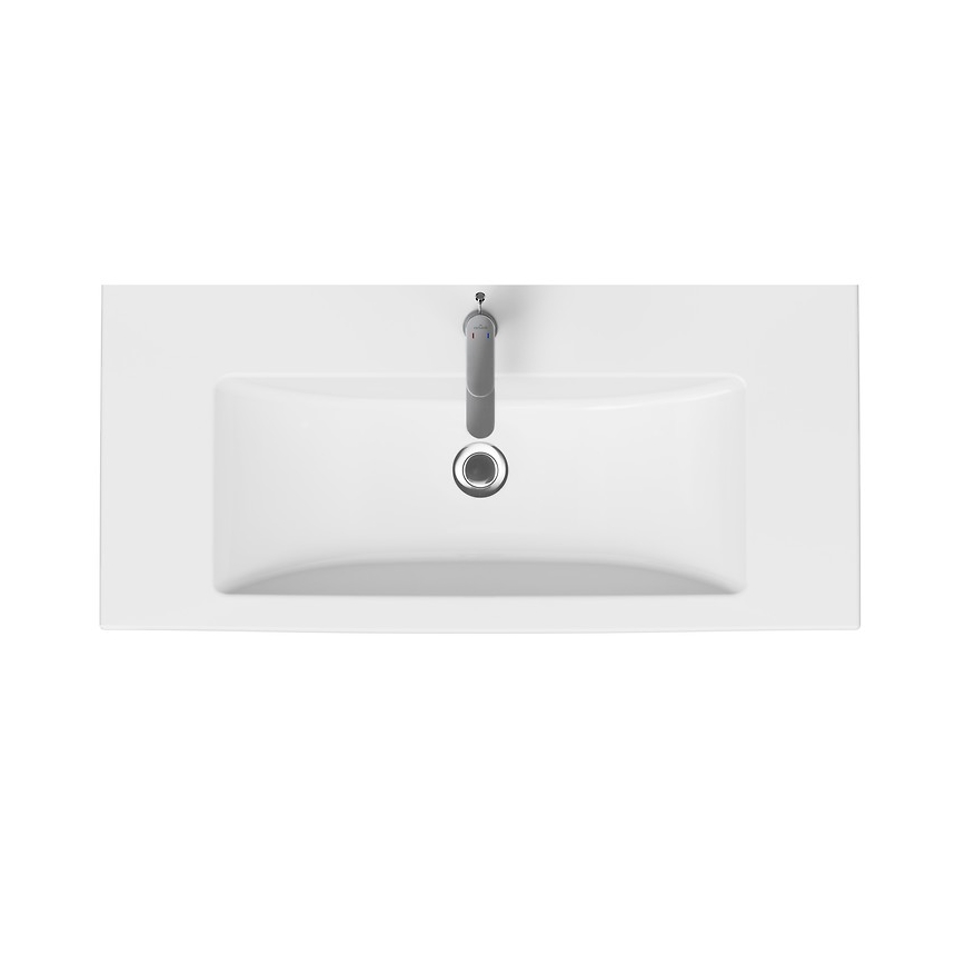 Cersanit K32-016-EX1 - Lavabo da appoggio/sospeso COMO 45x100 cm ceramica/bianco lucido