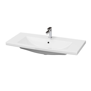Cersanit K32-016-EX1 - Lavabo da incasso COMO 45x100 cm ceramica/bianco lucido