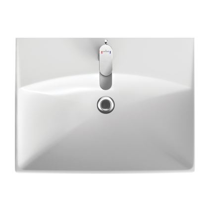 Cersanit K35-006 - Lavabo da incasso CITY 45x60 cm in ceramica, bianco lucido