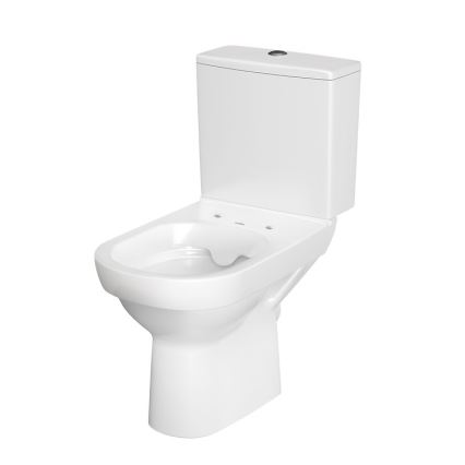 Cersanit K35-035 - WC a pavimento con tavoletta CITY ceramiche/bianco
