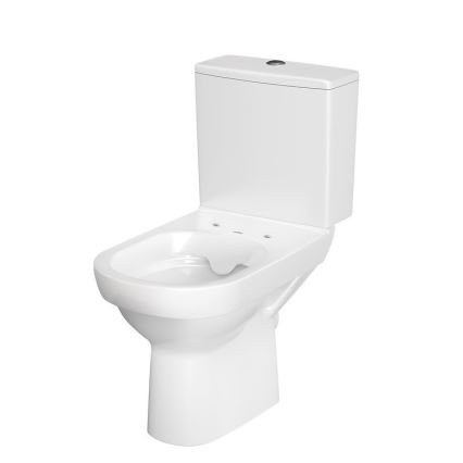 Cersanit K35-037 - WC a pavimento con tavoletta CITY ceramiche/bianco