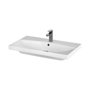 Cersanit K35-061 - Lavabo da incasso CITY 45,5x80,5 cm ceramica/bianco lucido