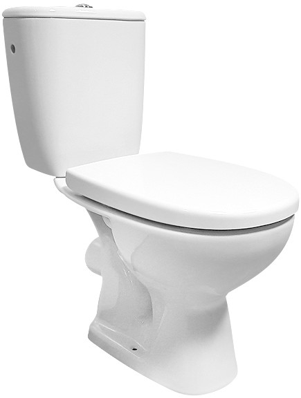Cersanit K667-052 - WC a pavimento con sedile ARTECO ceramica/bianco