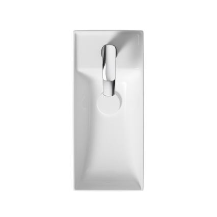 Cersanit K677-005 - Lavandino da appoggio LARGA 22x50 cm ceramiche/bianco lucido