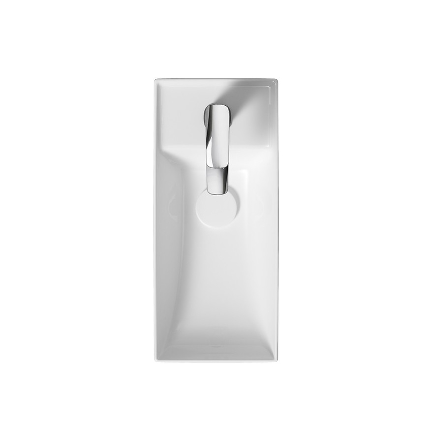 Cersanit K677-005 - Lavandino da appoggio LARGA 22x50 cm ceramiche/bianco lucido