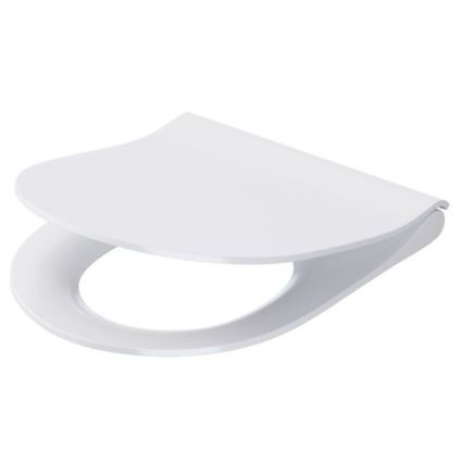 Cersanit K701-104 - WC a parete con sedile CITY OVAL ceramiche/bianco