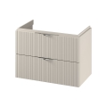 Cersanit S1015-003 - Mobile bagno sospeso sotto lavabo TIRSO 80x55x45 cm beige