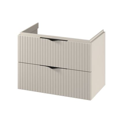 Cersanit S1015-003 - Mobile bagno sospeso sotto lavabo TIRSO 80x55x45 cm beige