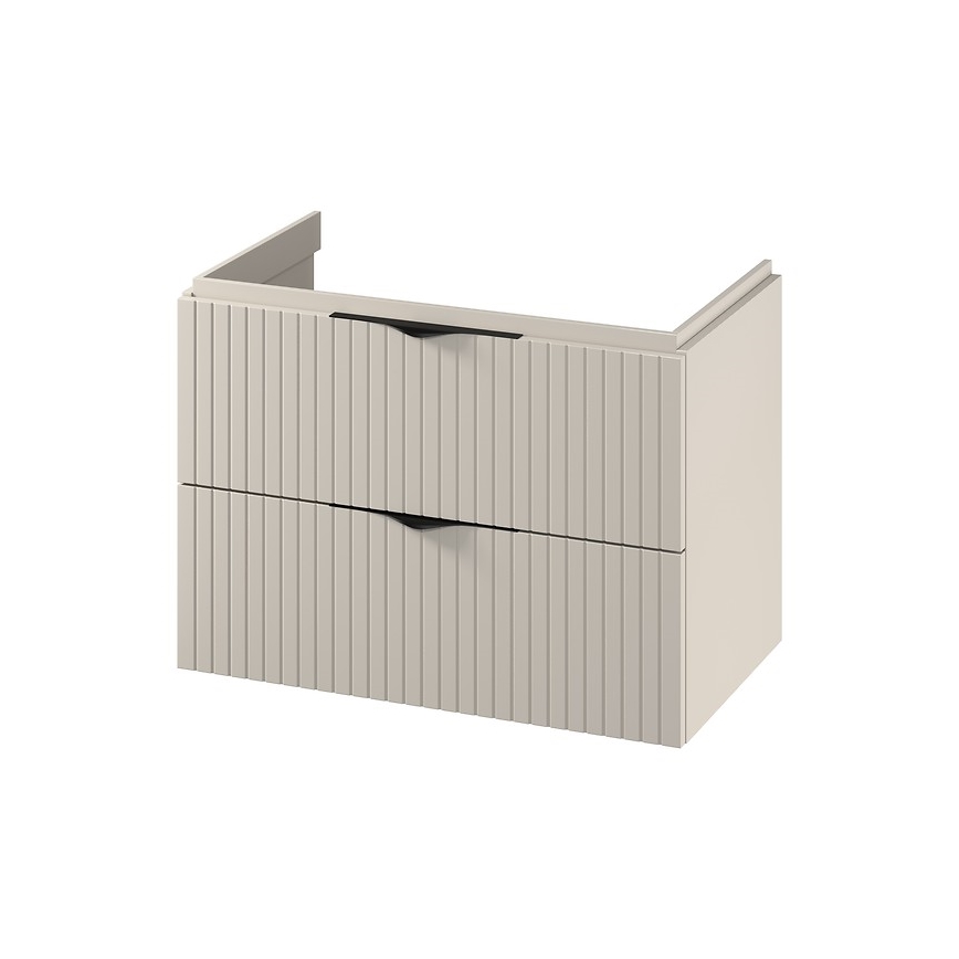 Cersanit S1015-003 - Mobile bagno sospeso sotto lavabo TIRSO 80x55x45 cm beige