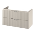 Cersanit S1015-013 - Mobile sospeso per lavabo TIRSO 100x55x45 cm beige