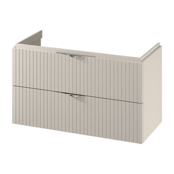 Cersanit S1015-013 - Mobile sospeso per lavabo TIRSO 100x55x45 cm beige