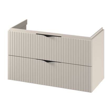 Cersanit S1015-013 - Mobile sospeso per lavabo TIRSO 100x55x45 cm beige