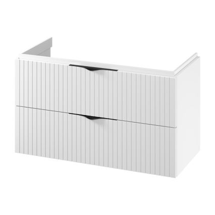 Cersanit S1015-014  - Mobile bagno sospeso sotto il lavabo TIRSO 100x55x45 cm bianco