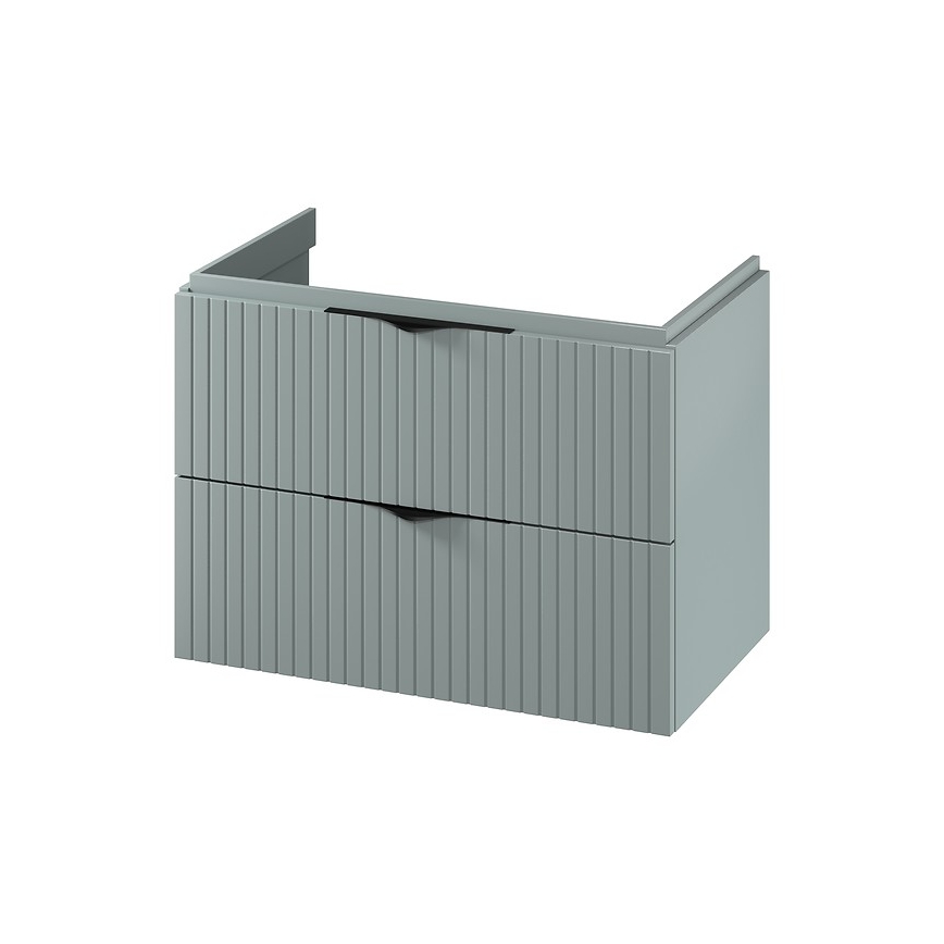 Cersanit S1017-001 - Mobile sottolavabo sospeso TIRSO 80x55x45 cm verde menta