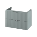 Cersanit S1017-001 - Mobile sottolavabo sospeso TIRSO 80x55x45 cm verde menta