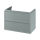 Cersanit S1017-004 - Mobile bagno sospeso sotto lavabo MILLE 80x45 cm colore menta