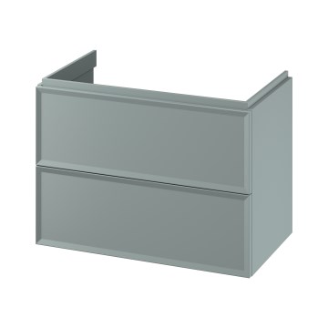 Cersanit S1017-004 - Mobile sospeso sottolavabo MILLE 80x55x45 cm menta