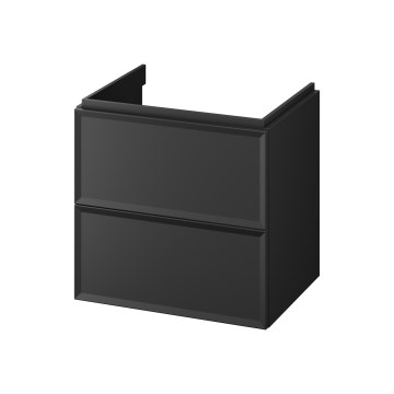 Cersanit S1021-002 - Mobile bagno sospeso per lavabo MILLE 60x45 cm nero