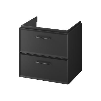 Cersanit S1021-002 - Mobile bagno sospeso per lavabo MILLE 60x45 cm nero